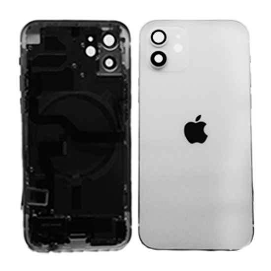 BACK COVER COMPLETE CHASSI APPLE IPHONE 12 WHITE